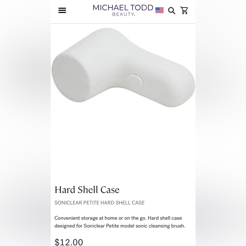 Michael Todd Soniclear Petite Charging Cradle And Travel Case Set - Picture 5 of 6